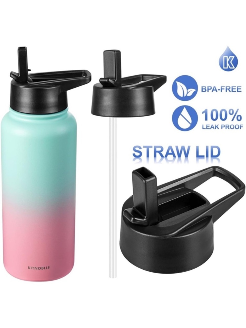 32 oz insulated stainless Water Bottle